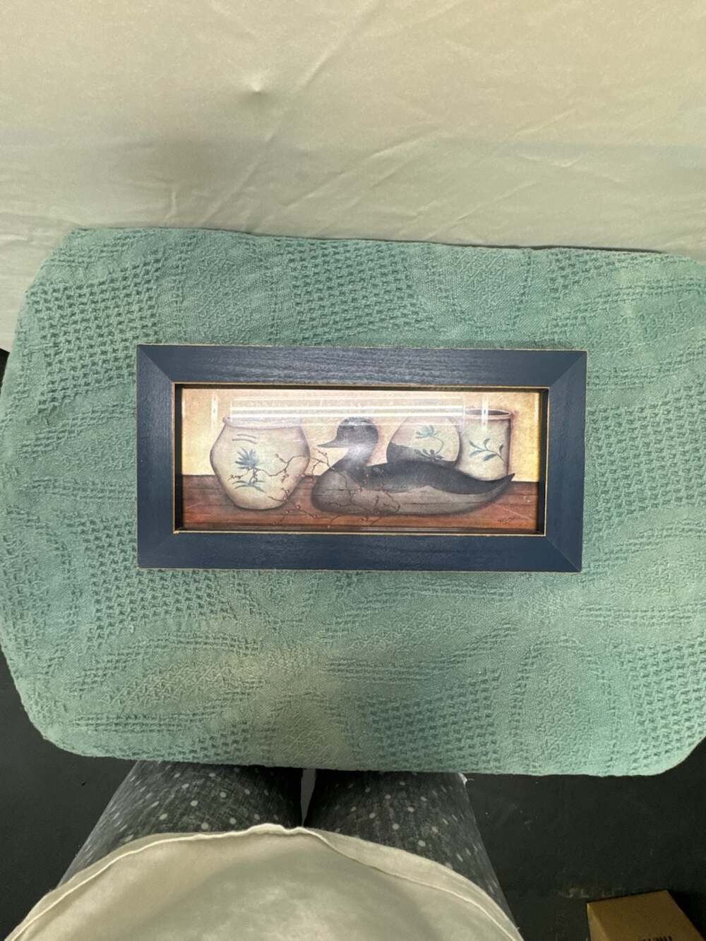Vintage John E. Bradley Duck Decoy Still Life Framed Print
